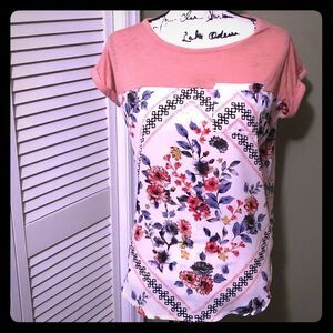 Floral Top Medium Shirt